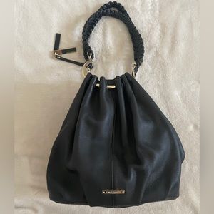 Vince Camuto Black Leather Bag